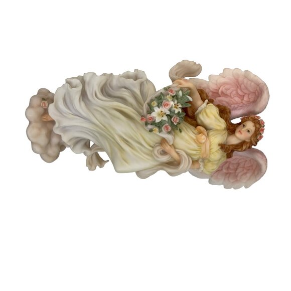 VTG Seraphim Classics Angel Large Figurine Chloe 1997 12" x 6" Decor 7112 - Picture 9 of 12